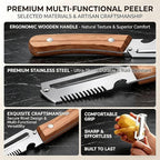 3-in-1 Vegetable Peeler, Slicer & Botle Opener