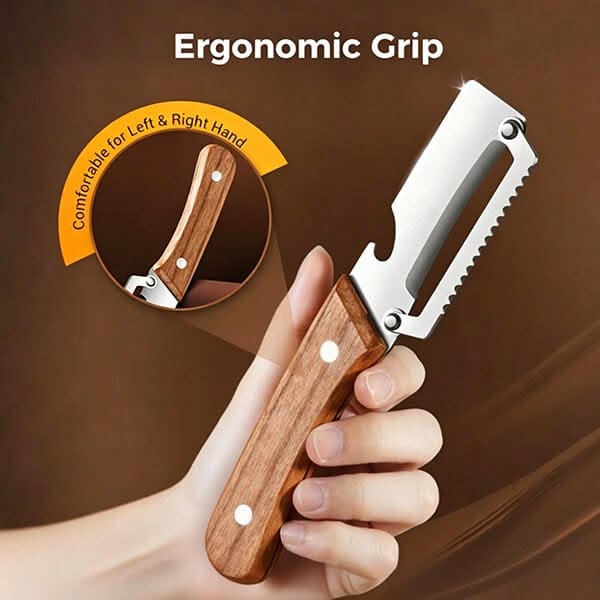 3-in-1 Vegetable Peeler, Slicer & Botle Opener