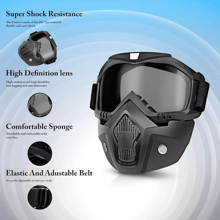 Motorcycle Goggle Mask For Bikers