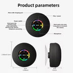 Mini Bluetooth Shower Speaker with RGB Lights