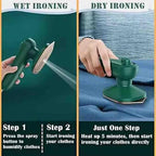 SteamFresh™ – Portable Iron | Quick Wrinkle Removal | Crisp Results Instantly