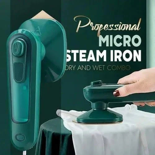SteamFresh™ – Portable Iron | Quick Wrinkle Removal | Crisp Results Instantly