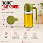 2 in 1 Oil Spray Bottle & Oil Dispenser