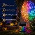 MandalaGlow™ - Solar Mandala Projector Light